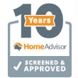 HomeAdvisor Screened & Approved for 10 years - CertaPro Painters of Saint Charles, TX